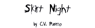 SKIRT NIGHT by C.V. Puerro
