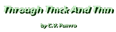 THROUGH THICK AND THIN by C.V. Puerro