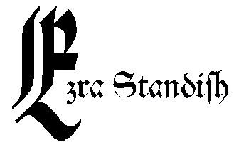 Ezra Standish letterhead