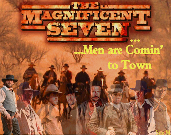 Seven Men are Comin' to Town by Sue M