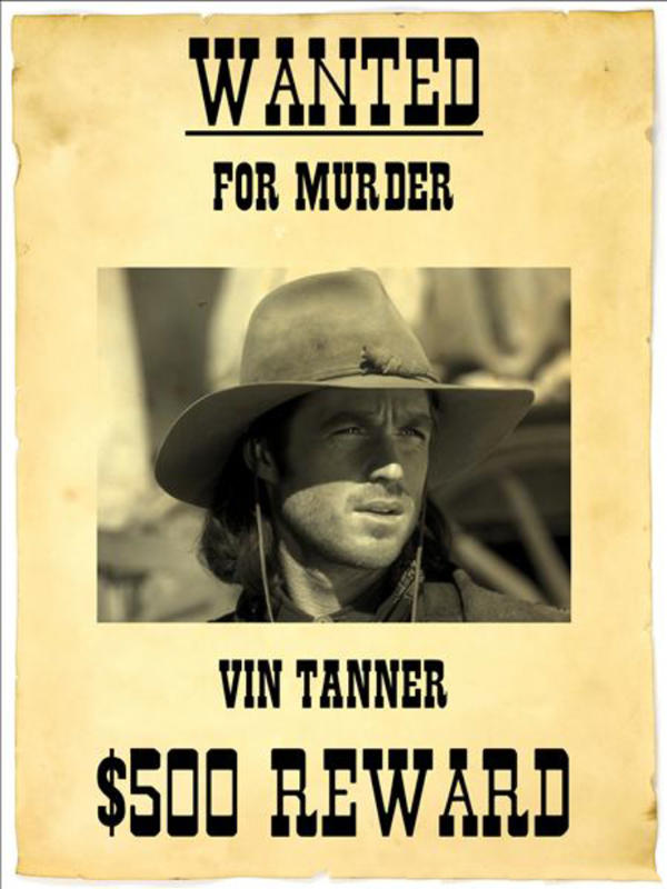 Vin's Wanted Poster
