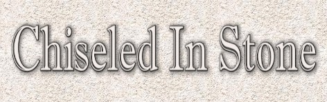 Carved in Stone